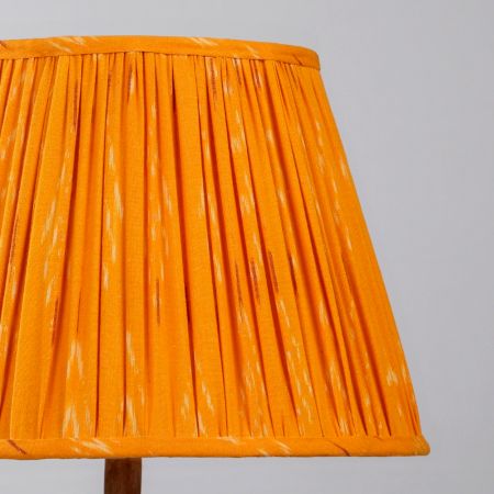 Orange Ikat Empire Lampshade Large